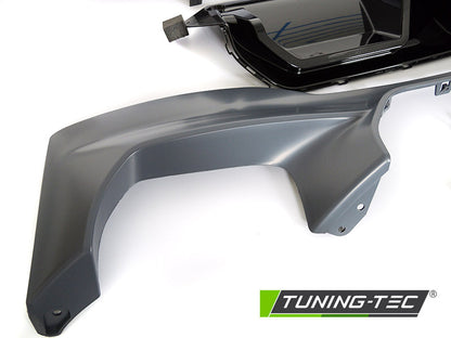 Tuning-Tec Heck Diffusor + Mitteilteil (Hochglanzschwarz) für BMW 5er LCI G30/G31 Limo./Touring 20-23