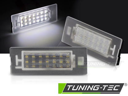 Tuning-Tec LED Kennzeichenbeleuchtung für Fiat Panda MK2 / MK3 03-12/ 12+ kaltweiß