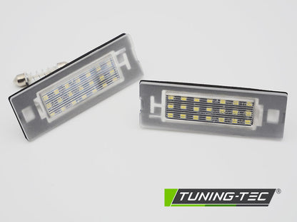 Tuning-Tec LED Kennzeichenbeleuchtung für Fiat Panda MK2 / MK3 03-12/ 12+ kaltweiß