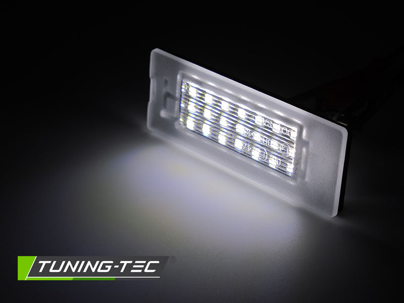 Tuning-Tec LED Kennzeichenbeleuchtung für Fiat Panda MK2 / MK3 03-12/ 12+ kaltweiß