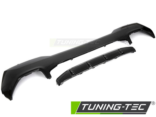 Tuning-Tec Sport Heck Diffusor für BMW 4er Coupe, Cabrio G22/G23 20+ Hochglanz schwarz