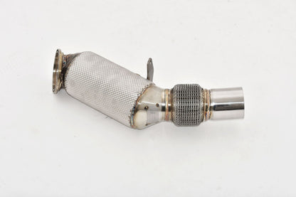 Friedrich Motorsport 90>>>76mm Downpipe mit 200 Zellen Sport-Kat. Edelstahl