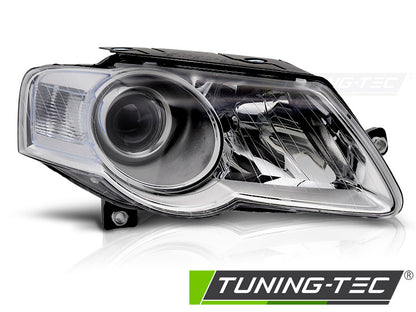 Tuning-Tec Scheinwerfer für VW Passat 3C B6 05-10 chrom rechts (Beifahrerseite)