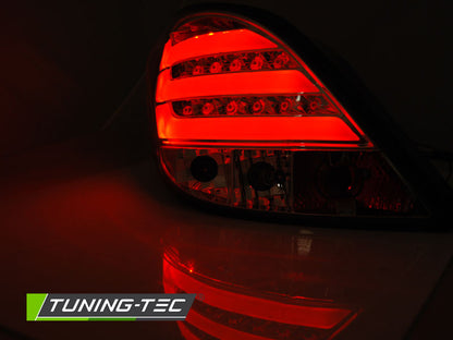 Tuning-Tec LED Lightbar Rückleuchten für Peugeot 207 06-09 rot/weiß