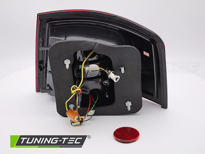 Tuning-Tec LED Rückleuchten für Audi A6 4B (C5) Avant 97-04 rot/klar mit LED Blinker