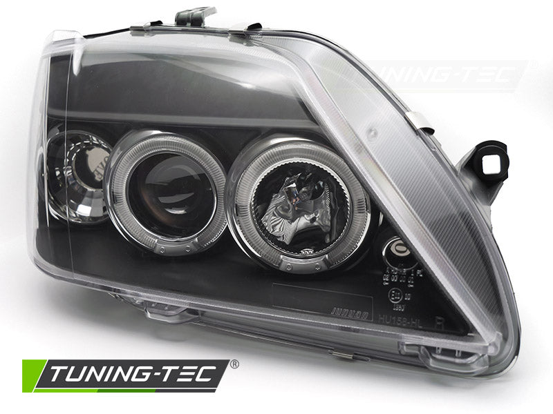 Tuning-Tec Angel Eyes Scheinwerfer für Dacia Logan 04-08 schwarz