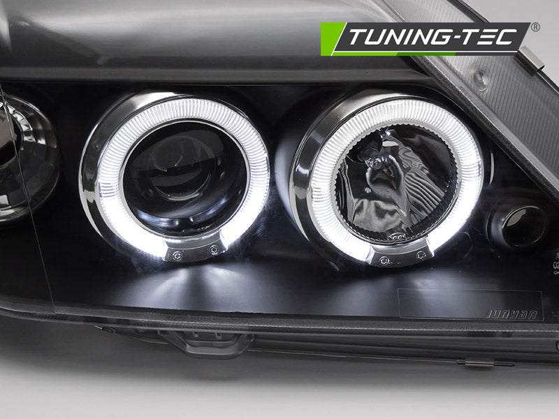Tuning-Tec Angel Eyes Scheinwerfer für Dacia Logan 04-08 schwarz
