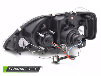 Tuning-Tec Angel Eyes Scheinwerfer für Dacia Logan 04-08 schwarz