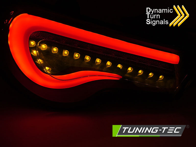 Tuning-Tec LED Lightbar Rückleuchten für Toyota GT86 12-21 rot/weiß mit dyn. Blinker