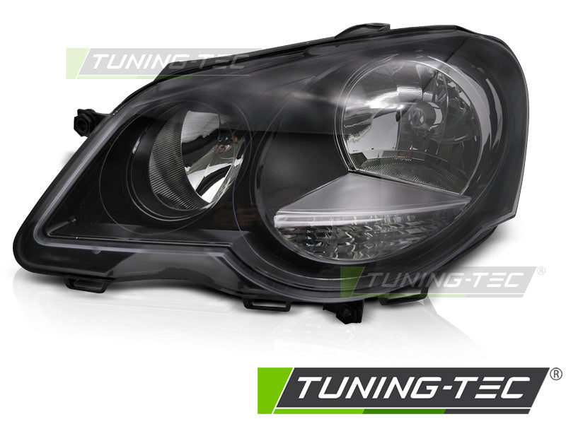 Tuning-Tec Scheinwerfer für VW Polo 9N3 05-09 links (Fahrerseite) schwarz