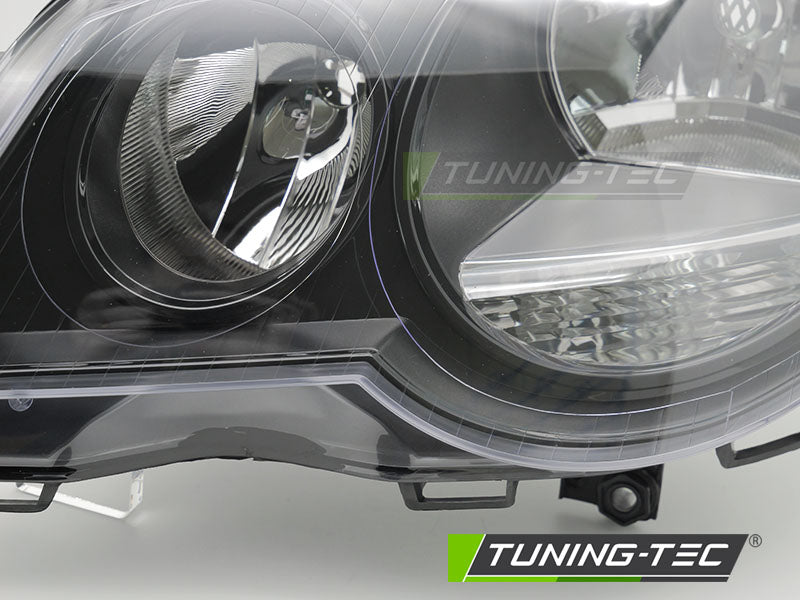 Tuning-Tec Scheinwerfer für VW Polo 9N3 05-09 links (Fahrerseite) schwarz