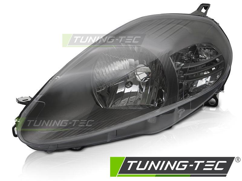 Tuning-Tec Scheinwerfer für Fiat Grande Punto 05-08 links (Fahrerseite) schwarz