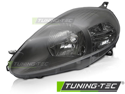 Tuning-Tec Scheinwerfer für Fiat Grande Punto 05-08 links (Fahrerseite) schwarz