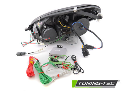 Tuning-Tec Xenon Tagfahrlicht-Optik Scheinwerfer für Mercedes Benz SLK R171 04-11 chrom