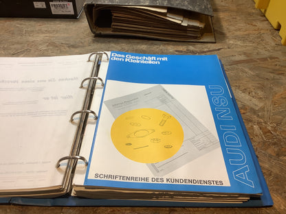 Schulungsunterlagen Audi NSU Jahr 1970