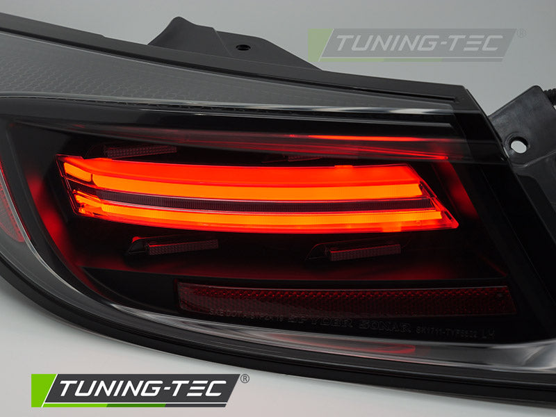 Tuning-Tec LED Lightbar Rückleuchten für Toyota GR86 21+ schwarz/klar mit dyn. Blinker