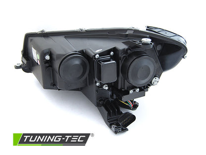 Tuning-Tec Voll LED Tagfahrlicht Scheinwerfer Set für VW Caddy V/5 (SB) 20+ schwarz mit dyn. Blinker
