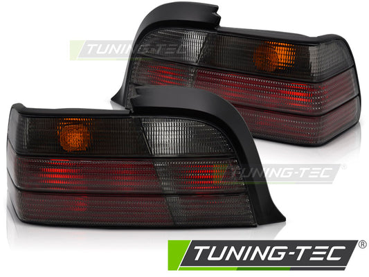 Tuning-Tec Rückleuchten für BMW 3er E36 Coupe / Cabrio 90-99 schwarz / rauch