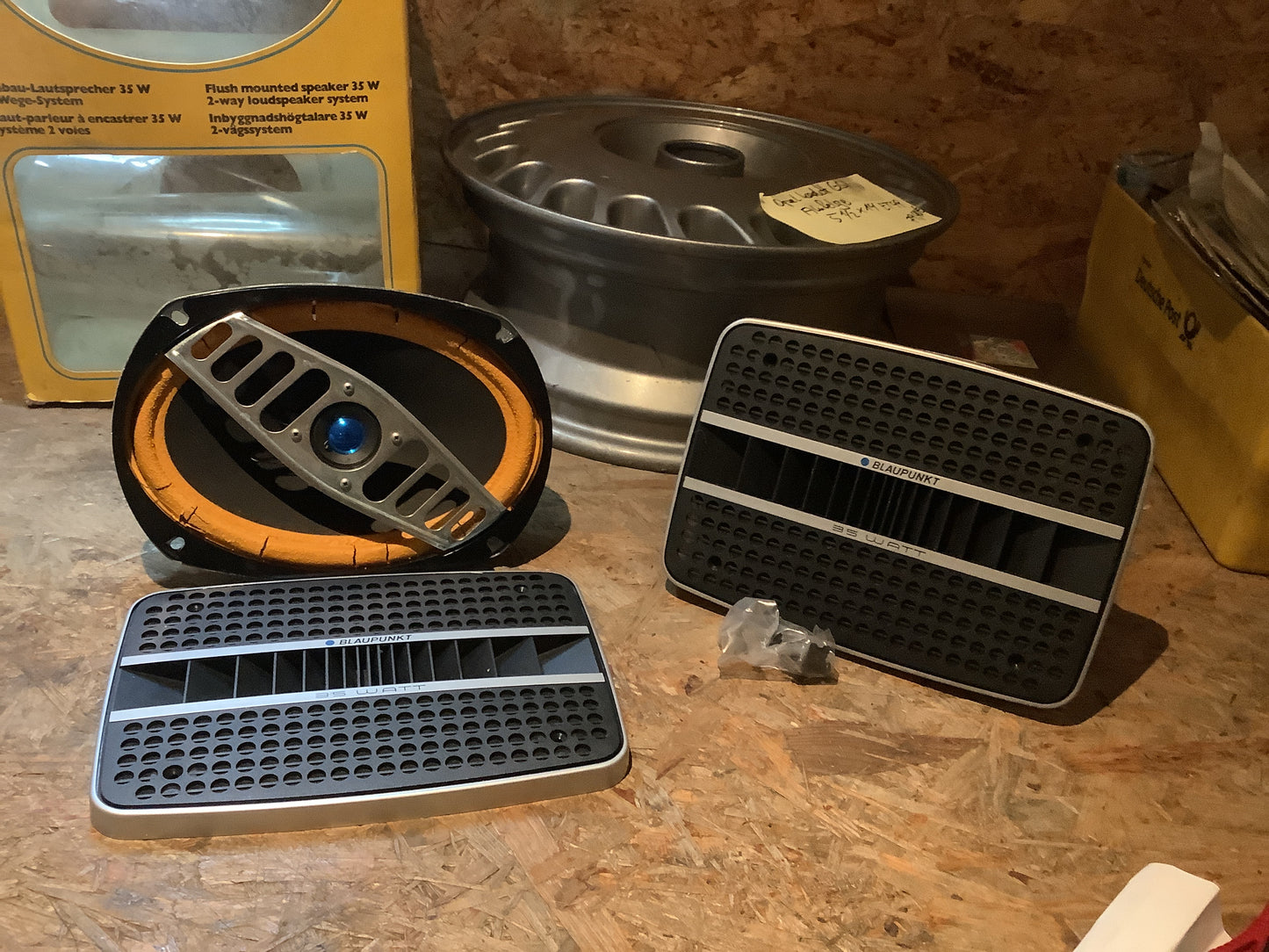 Einbau-Lautsprecher 35W 2-Wege-System Original Blaupunkt NEU