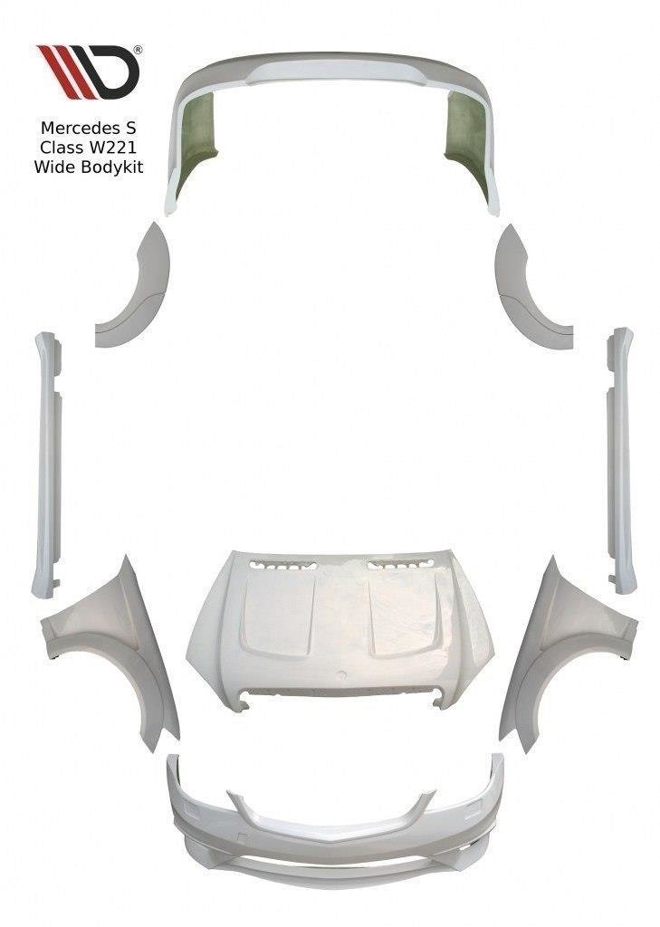 Maxton Karosserie Kit Mercedes S Long W221