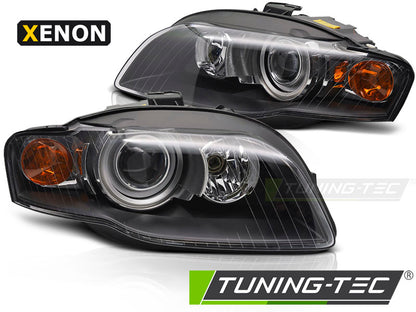 Tuning-Tec Xenon Scheinwerfer Set für Audi A4 B7 05-08 schwarz