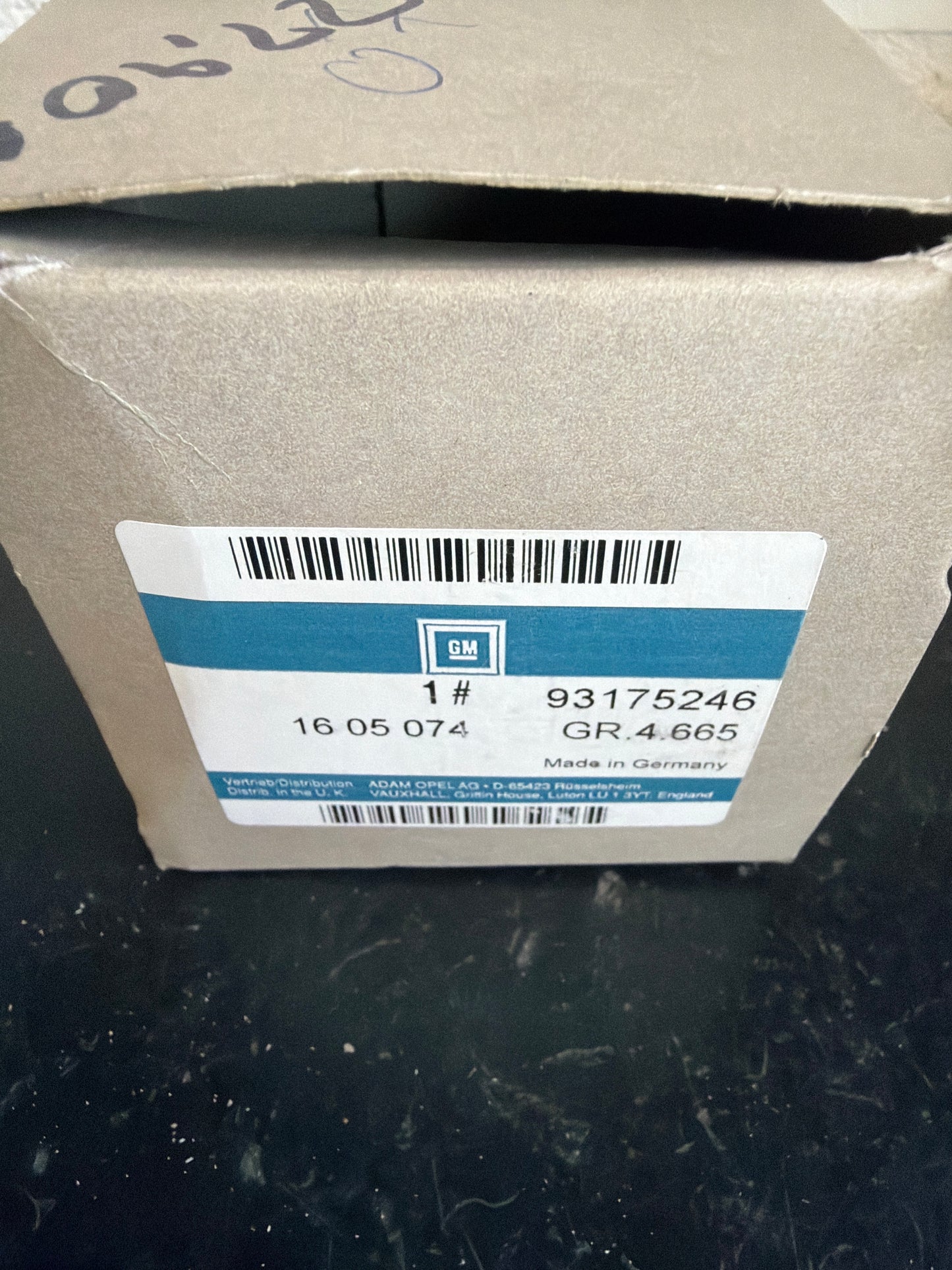 Original GM Opel Astra G Corsa C Dämpfungsgewicht hinten links NEU