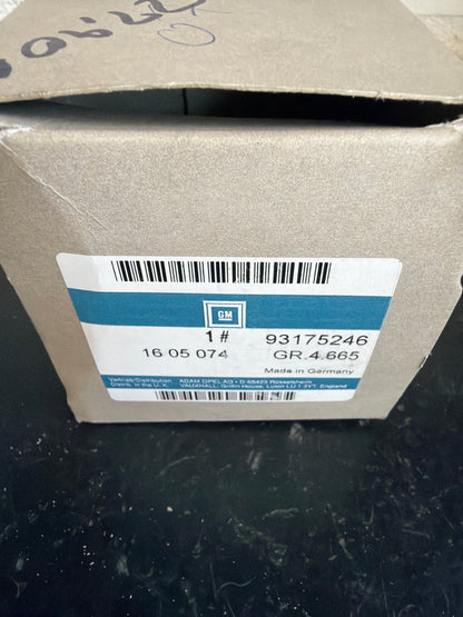 Original GM Opel Astra G Corsa C Dämpfungsgewicht hinten links NEU