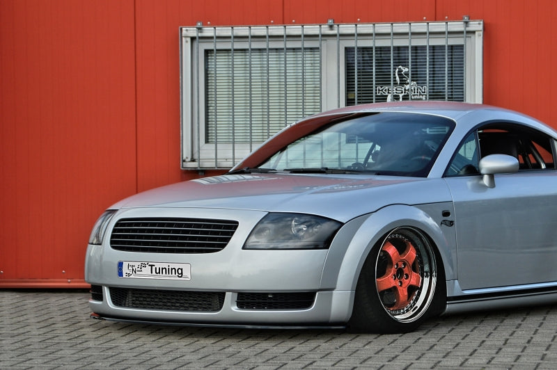 CUP Frontspoilerlippe ABS Audi TT 8N Bj.: 1998-2006 Schwarz Matt