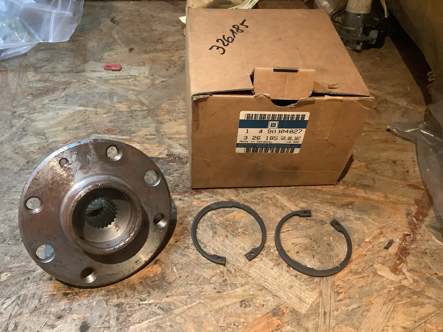 Opel Astra F, Vectra Vorderradbremse Original GM NEU