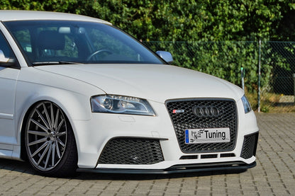 CUP Frontspoilerlippe ABS Audi RS3, 8PA Bj.: 2011-2012 Schwarz Matt