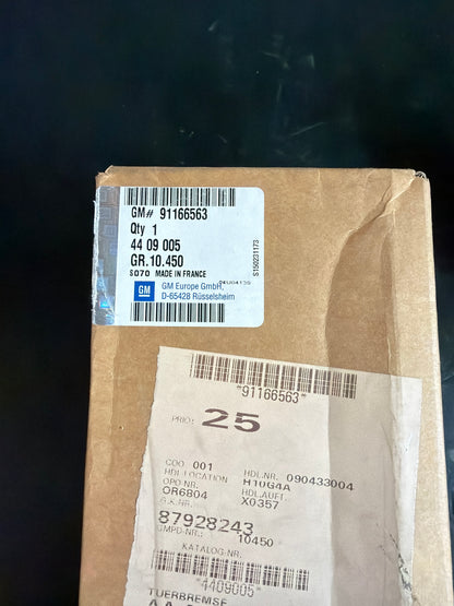 Original GM Opel Vivaro A Türfangband NEU