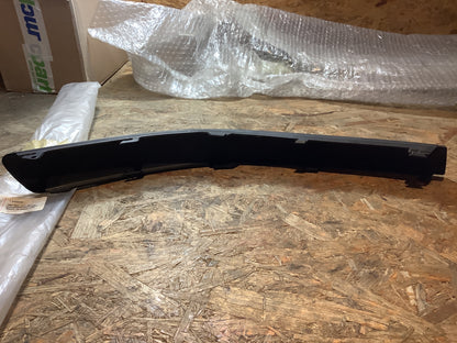 Passat B5 Bj. 97-2000 Linke Zierleiste in Satin schwarz für vorderen Stoßfänger Original VW NEU