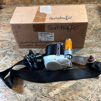Original GM Chevrolet Matiz Sicherheitsgurt Gurtstraffer NEU vorne links
