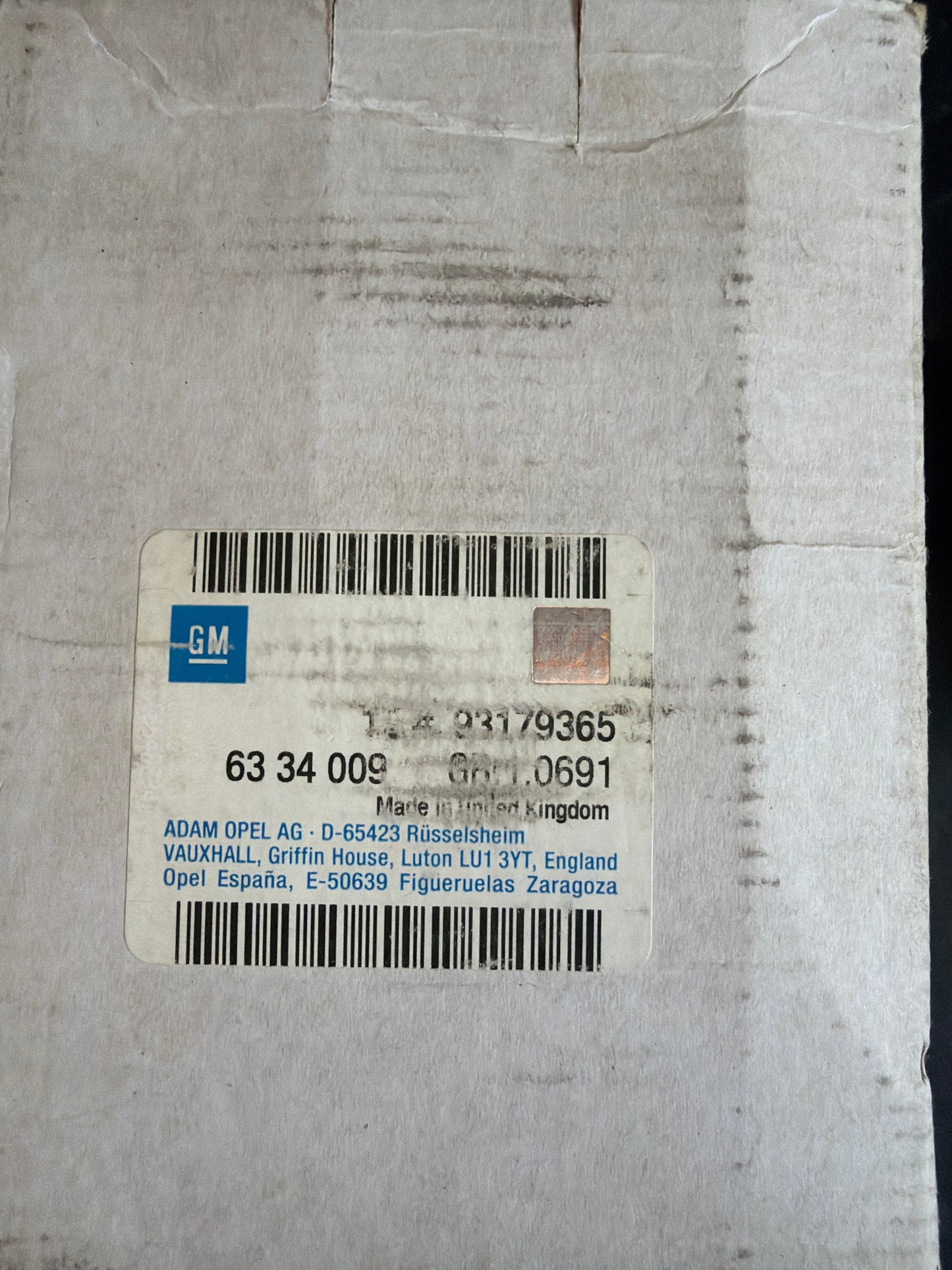 Original GM Opel Omega B 2,5 TD Wasserpumpe NEU