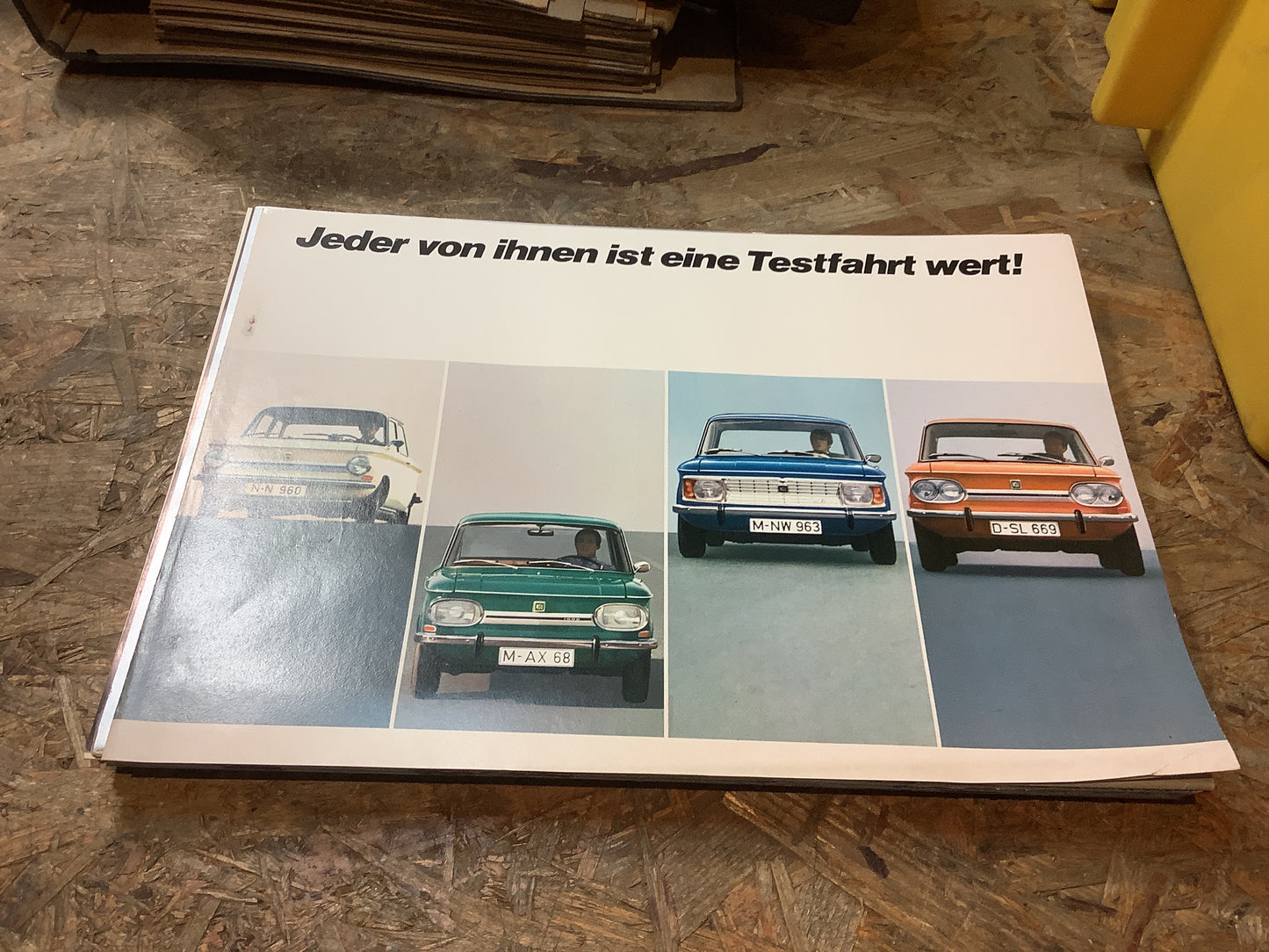 NSU Werbeprospekte Audi/NSU Konvolut