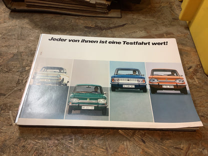 NSU Werbeprospekte Audi/NSU Konvolut