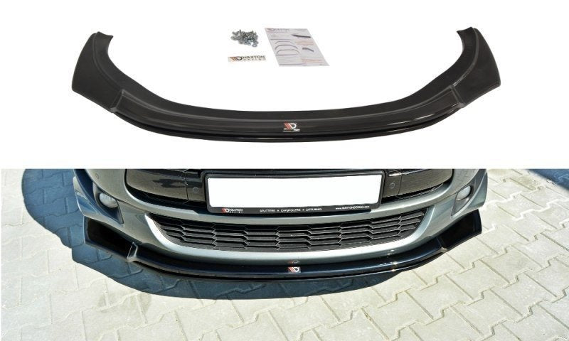 Maxton Front Ansatz für v.3 CITROEN DS5 FACELIFT schwarz Hochglanz
