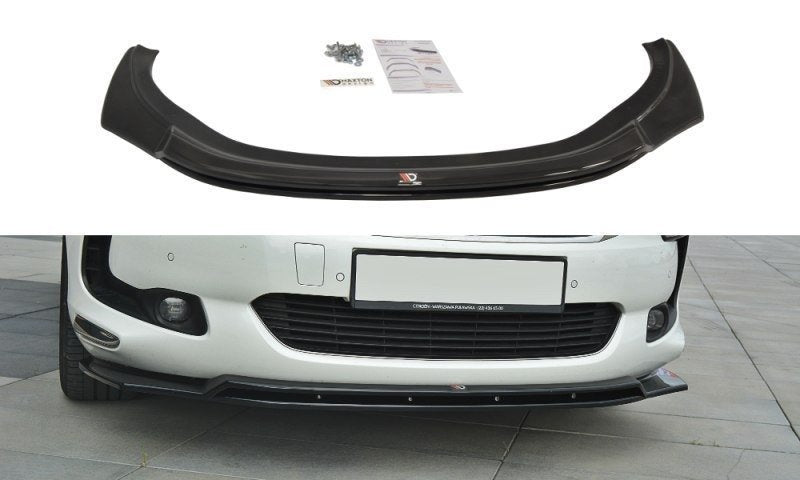 Maxton Front Ansatz für v.3 CITROEN DS5 FACELIFT schwarz Hochglanz