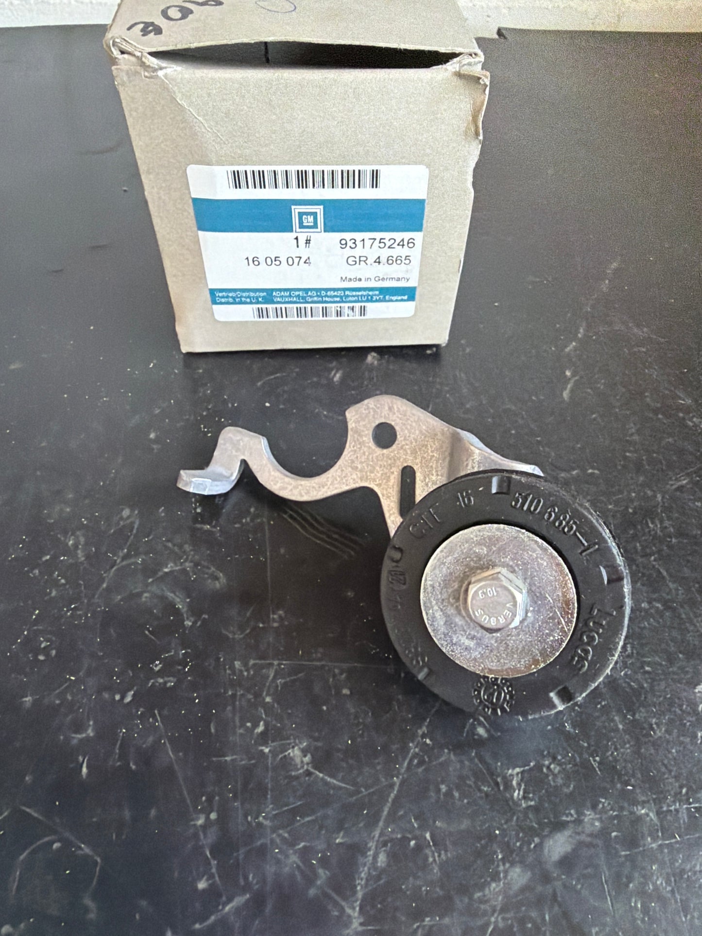 Original GM Opel Astra G Corsa C Dämpfungsgewicht hinten links NEU