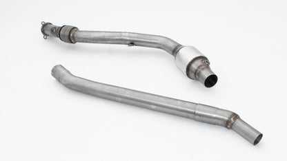 Friedrich Motorsport 70mm Downpipe mit 200 Zellen Sport-Kat. Edelstahl