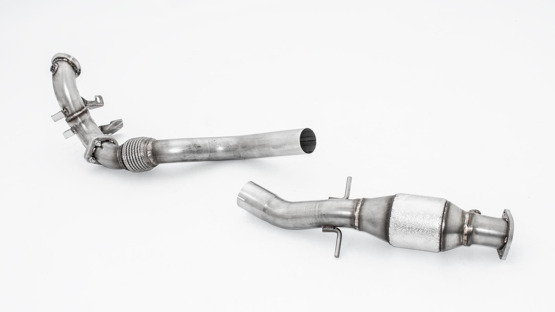 Friedrich Motorsport 70mm Downpipe mit 200 Zellen Sport-Kat. Edelstahl