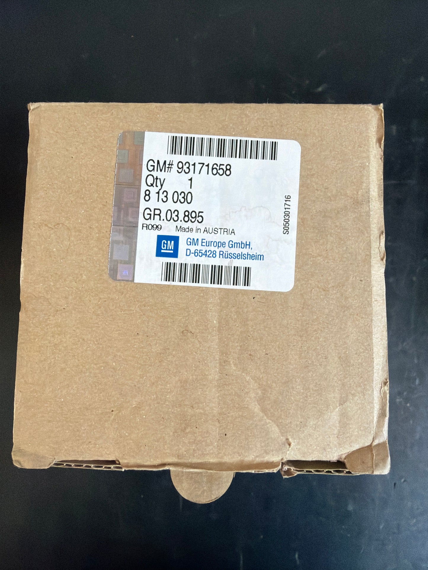 Original GM Opel Omega B 2,5 TD Kraftstofffilter NEU