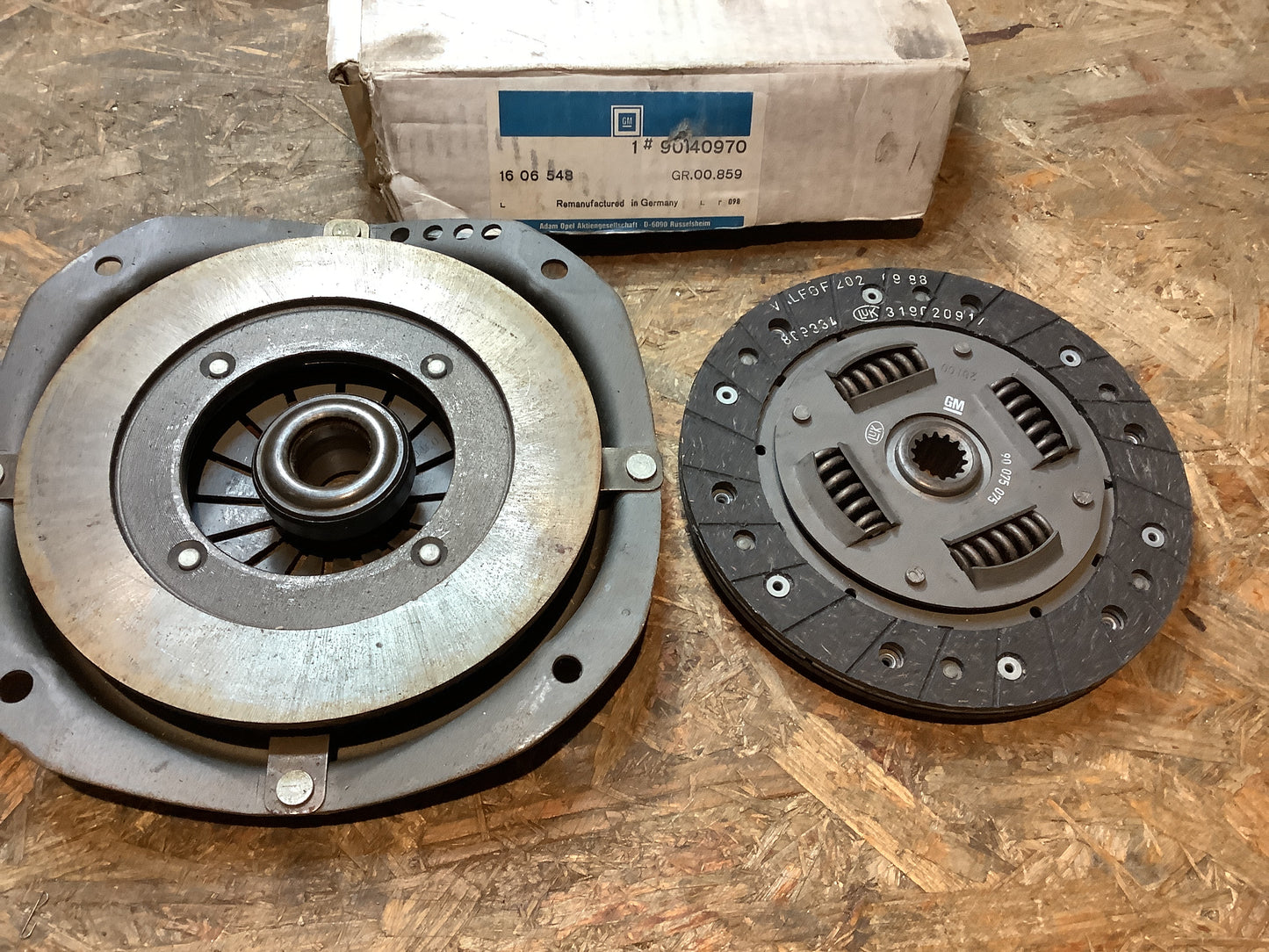 Kadett C Kupplungssatz Original GM NEU