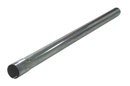 Friedrich Motorsport 2" 1000mm Auspuffrohr mit Muffe aluminierter Stahl