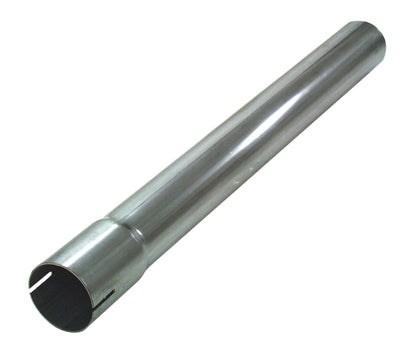 Friedrich Motorsport 2" 500mm Auspuffrohr mit Muffe aluminierter Stahl