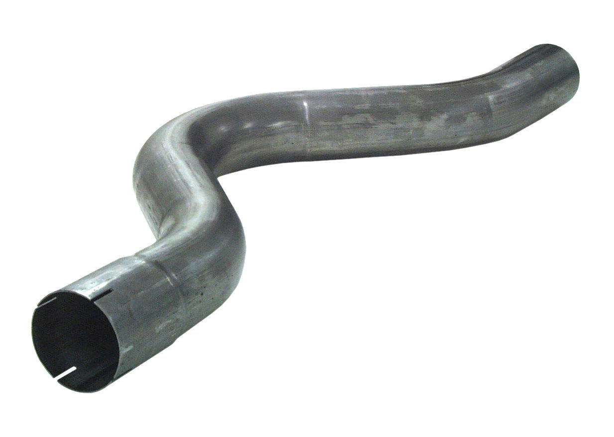 Friedrich Motorsport 3" 890mm Achsrohrbogen mit Muffe aluminierter Stahl