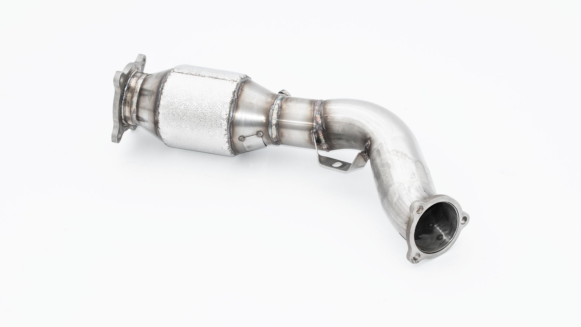 Friedrich Motorsport 76mm Downpipe mit 200 Zellen Sport-Kat. Edelstahl
