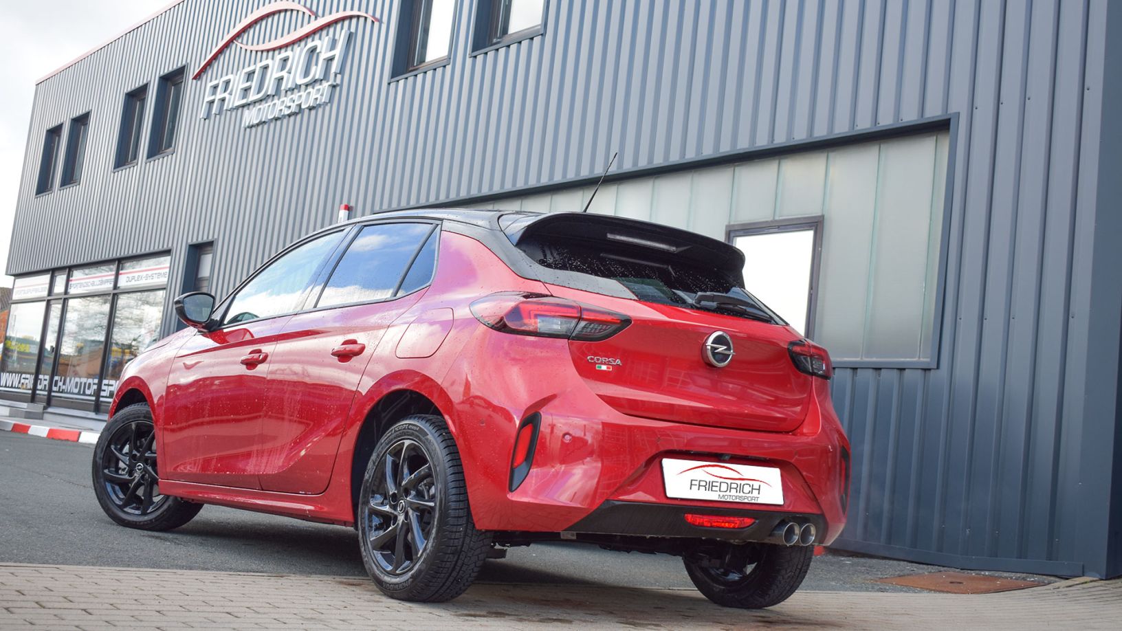 Friedrich Motorsport Gruppe A Anlage Opel Corsa F inkl. GS-Line