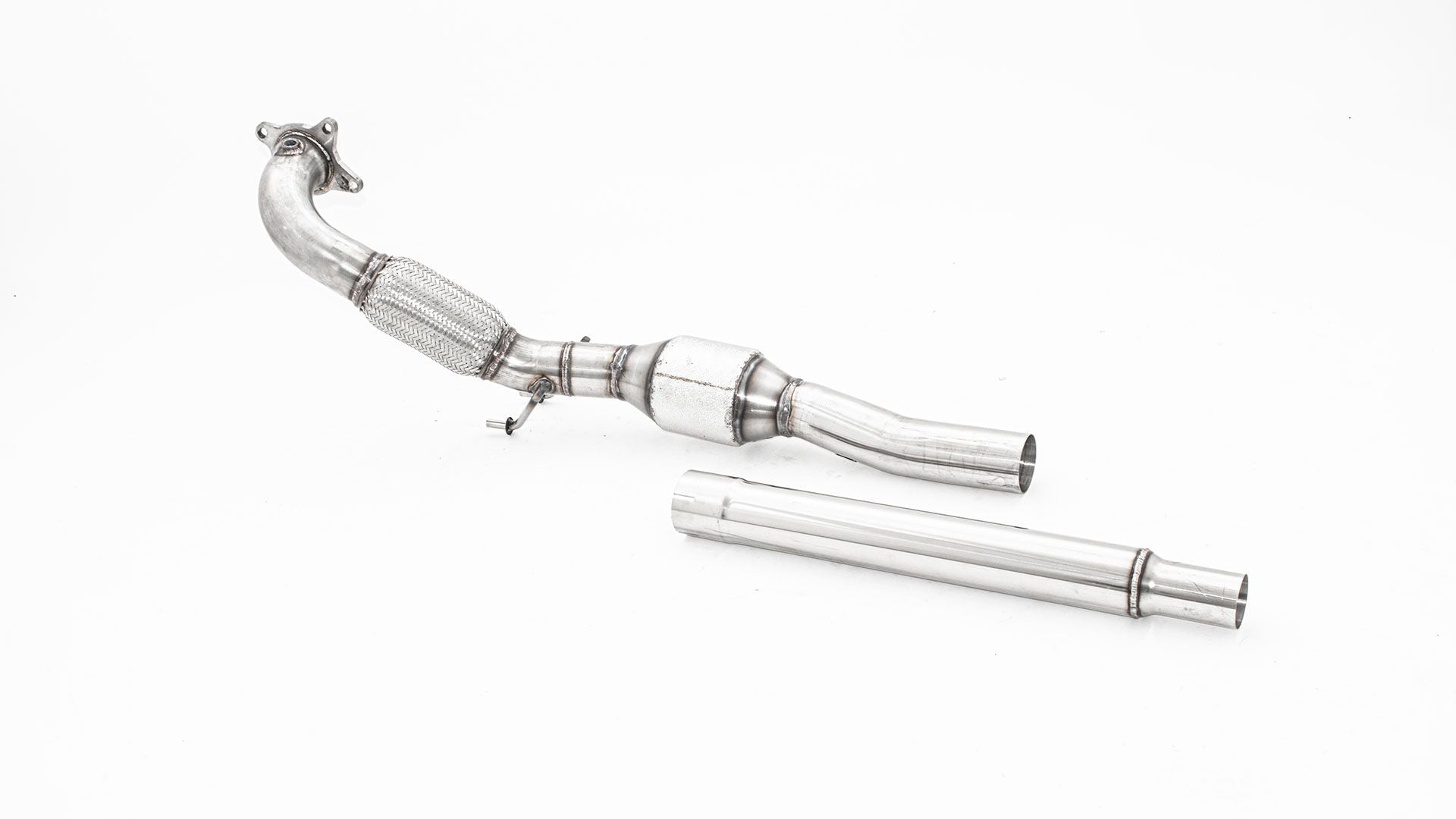 Friedrich Motorsport 76mm Downpipe mit 200 Zellen Sport-Kat. Edelstahl