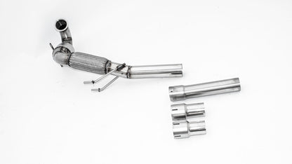 Friedrich Motorsport 76mm Downpipe mit Sport-Kat. Edelstahl